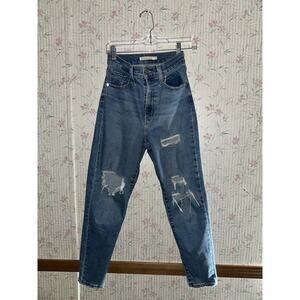 Levi's Women’s High Waisted Mom Jeans Size 24